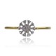 Designer Ring with Certified Diamonds in 18k Yellow Gold - LR1010P
